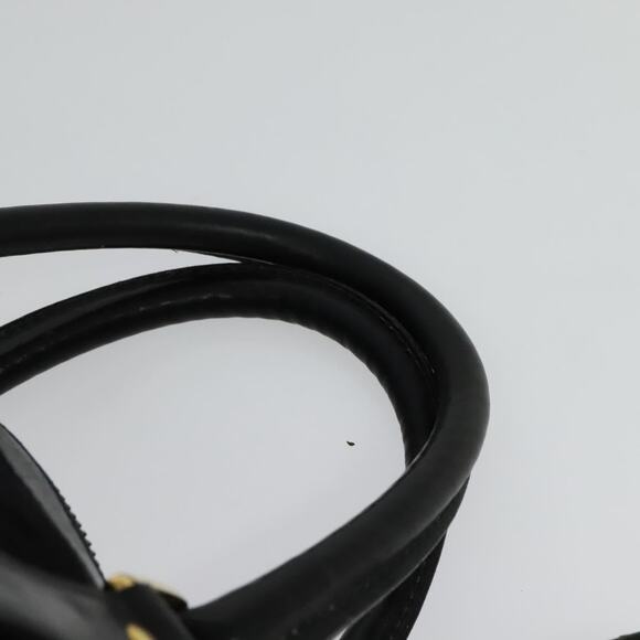 GUCCI Boston Bag Suede Black Gold - Picture 9 of 16